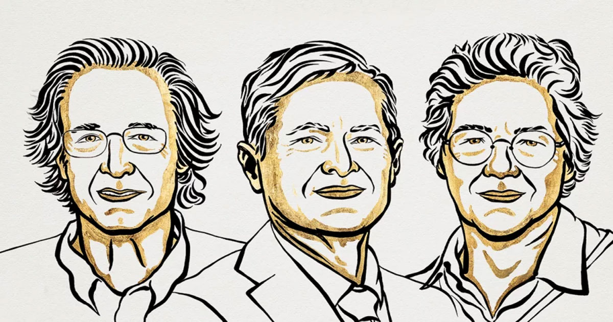 এ বছর পদার্থ বিজ্ঞানে নোবেল পেলেন ৩ জন